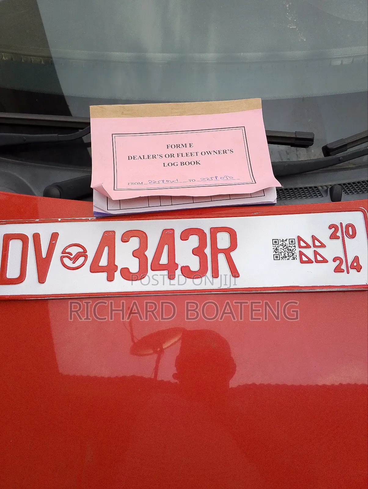 Dv Plate 2026 + Insurance
