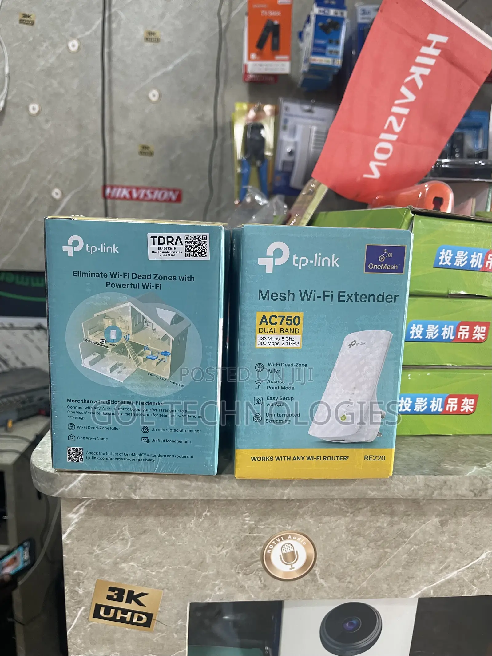 Tp-Link Range Extender Ac750 Dual Band Mesh Wifi Extender