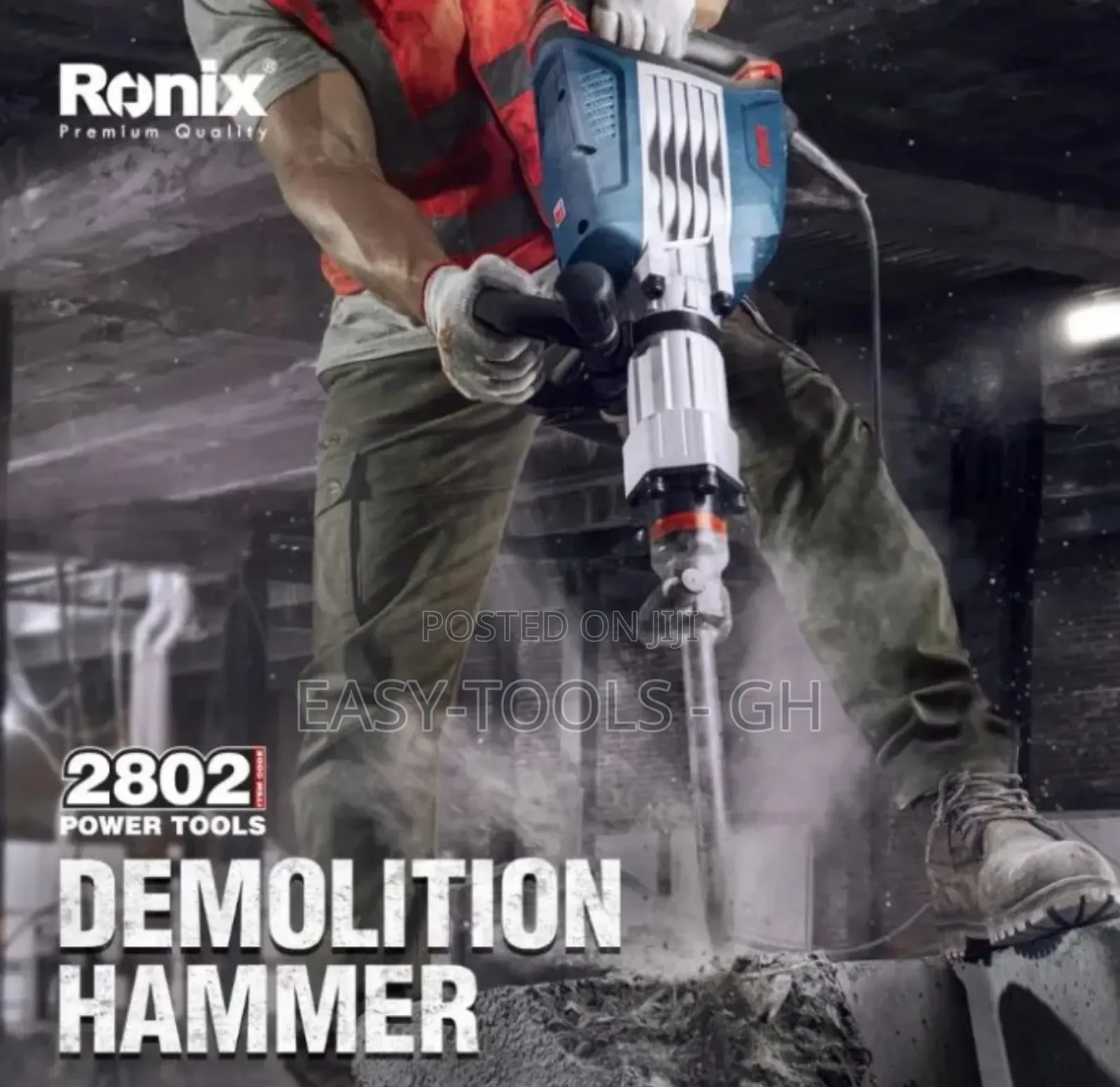 RONIX Concrete Demolition Hammer