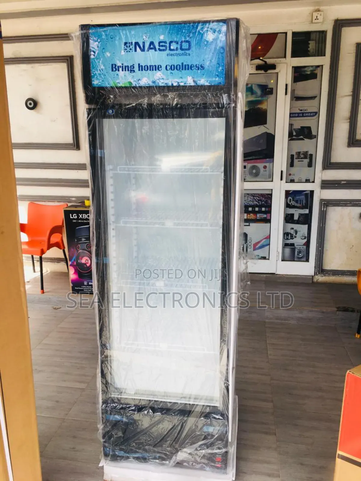 Genuine Nasco 298ltrs Display Fridge