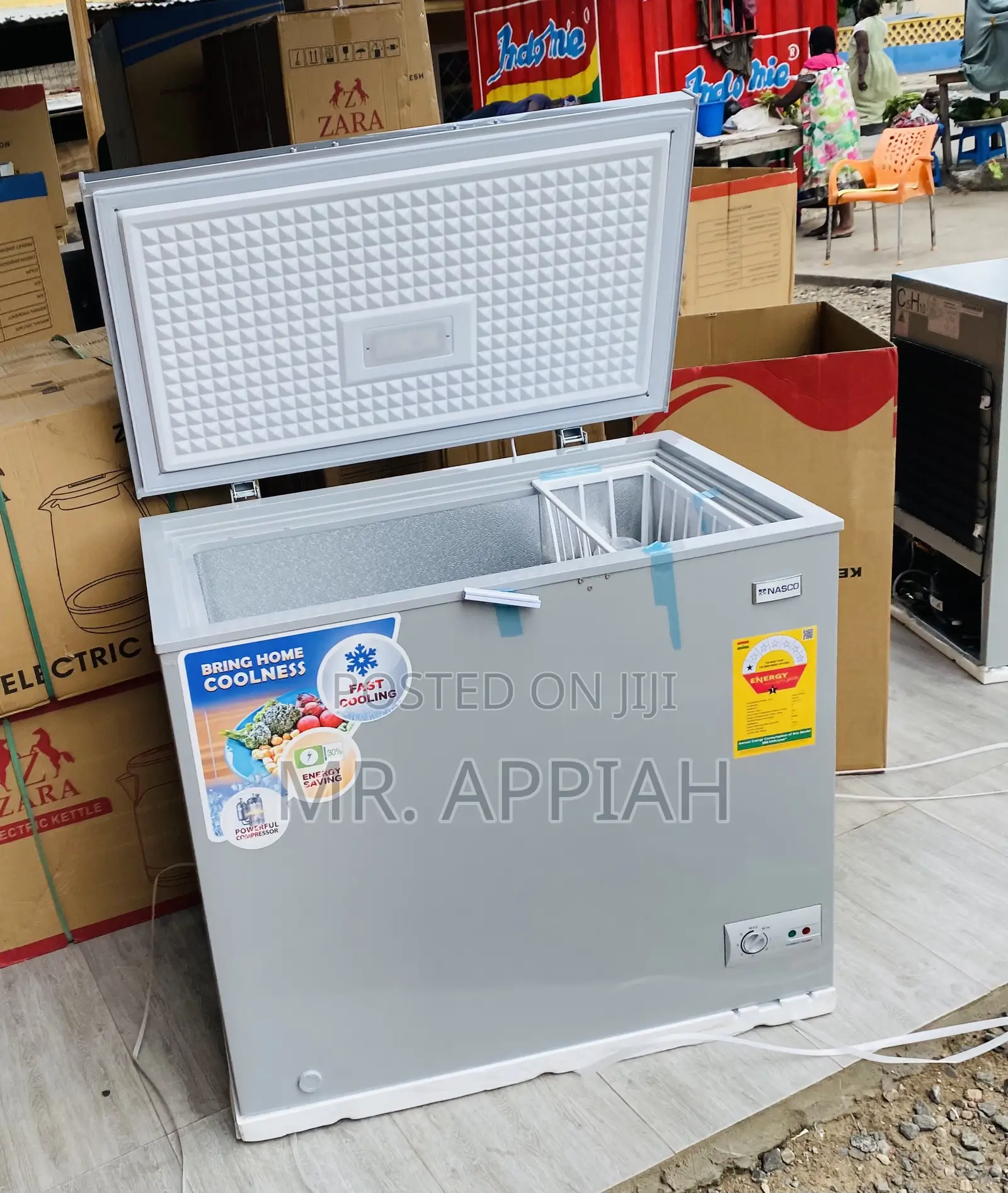 Fast Cooling Nasco Nas210 Single Door Electric Freezer.