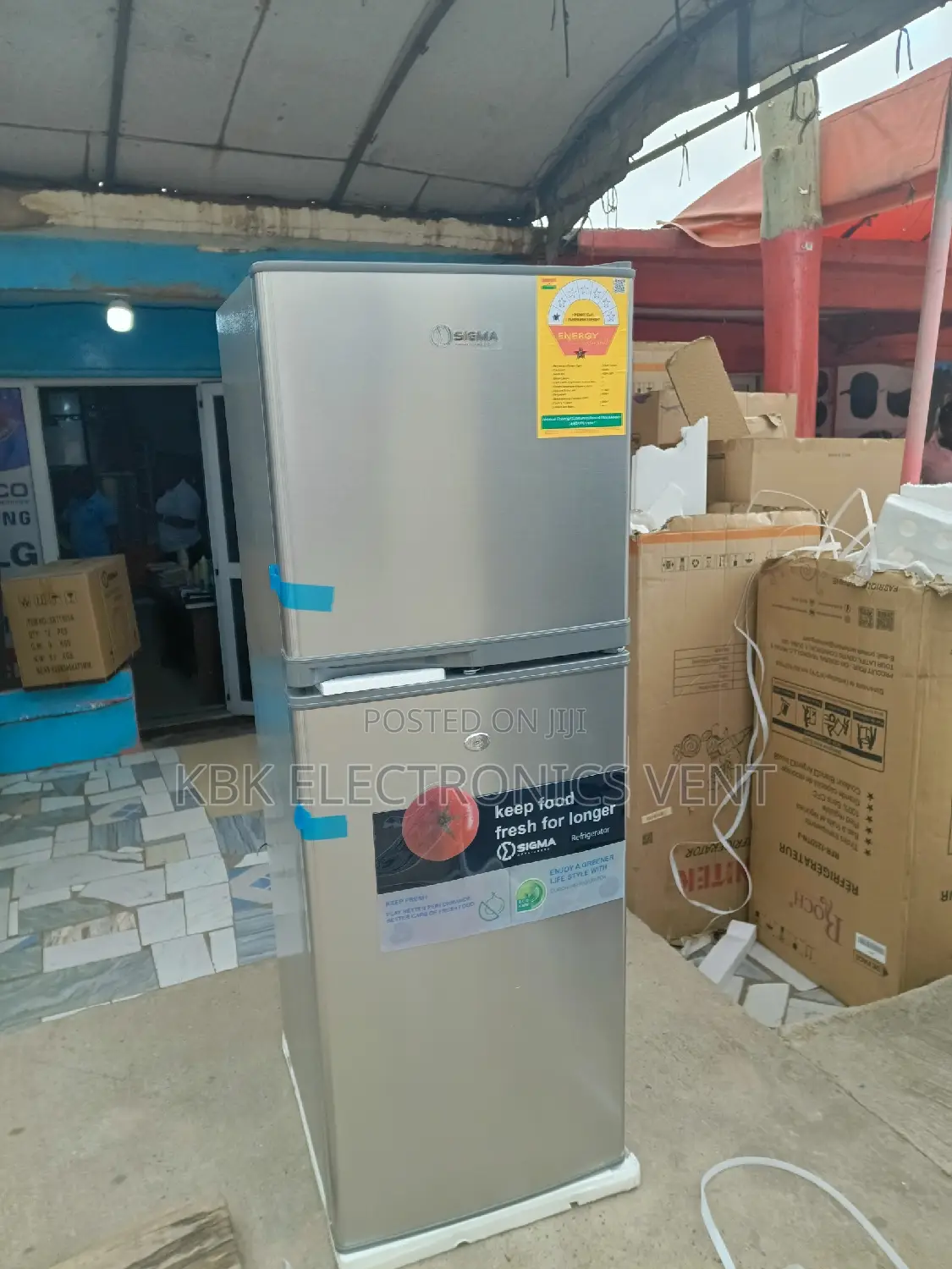 Sigma 138ltr Double Door Refrigerators