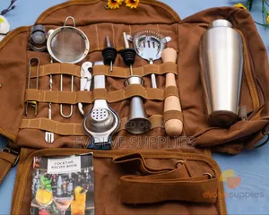 12pcs Parisian Cocktail Tools Set With Bag