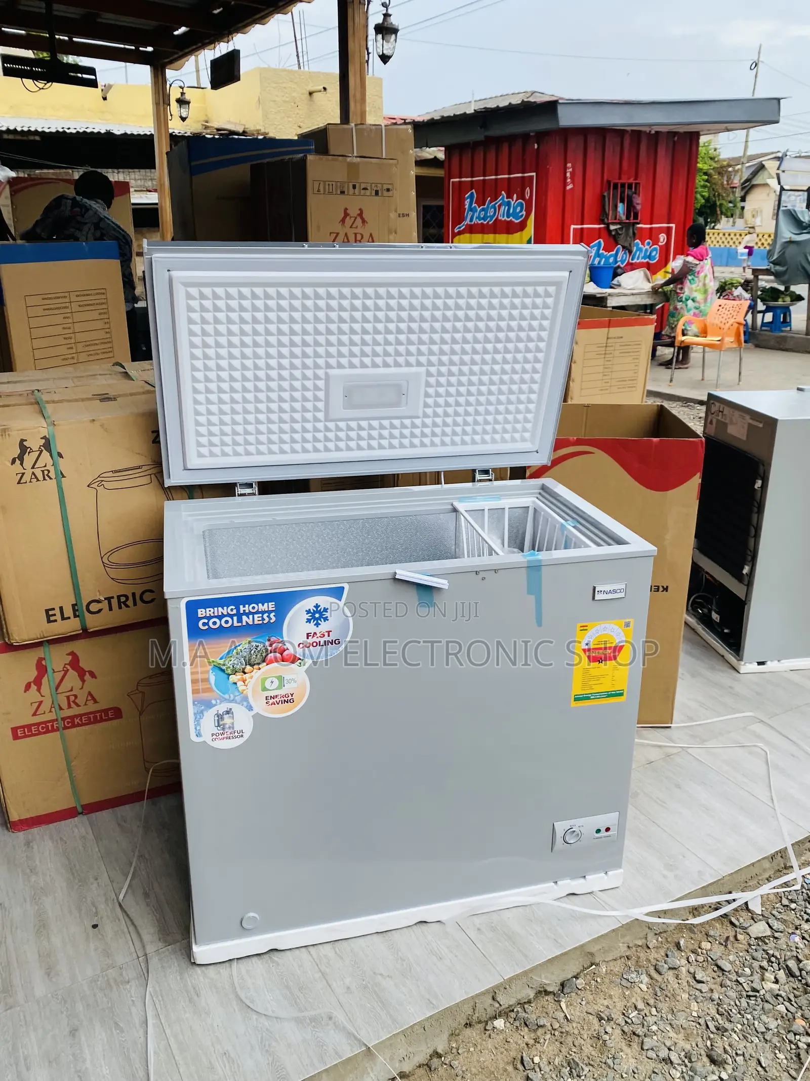 Durable and Affordable Nasco Nas210 Single Door Freezer,200L
