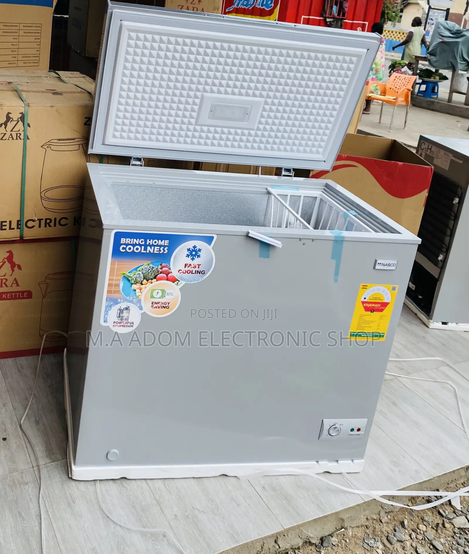 Energy Sufficient Nasco 200L Single Door Freezer(Nas210).