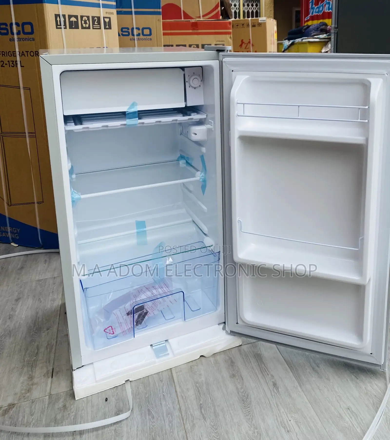 Quality Zara 1-11s Single Door Table Top Fridge(Gray).