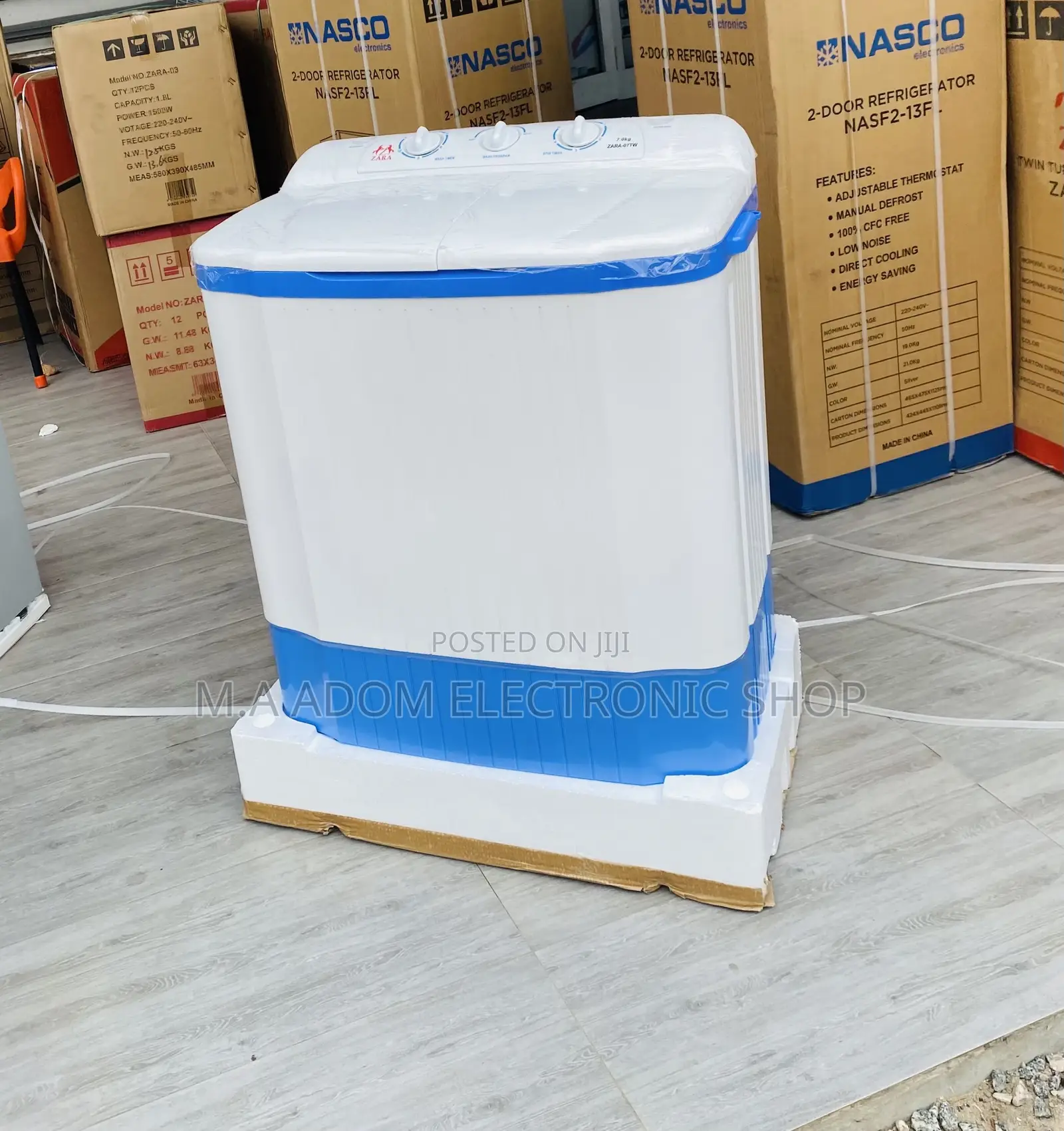 Semi-Automatic Zara 7kg Semi-Automatic Washing Machine.