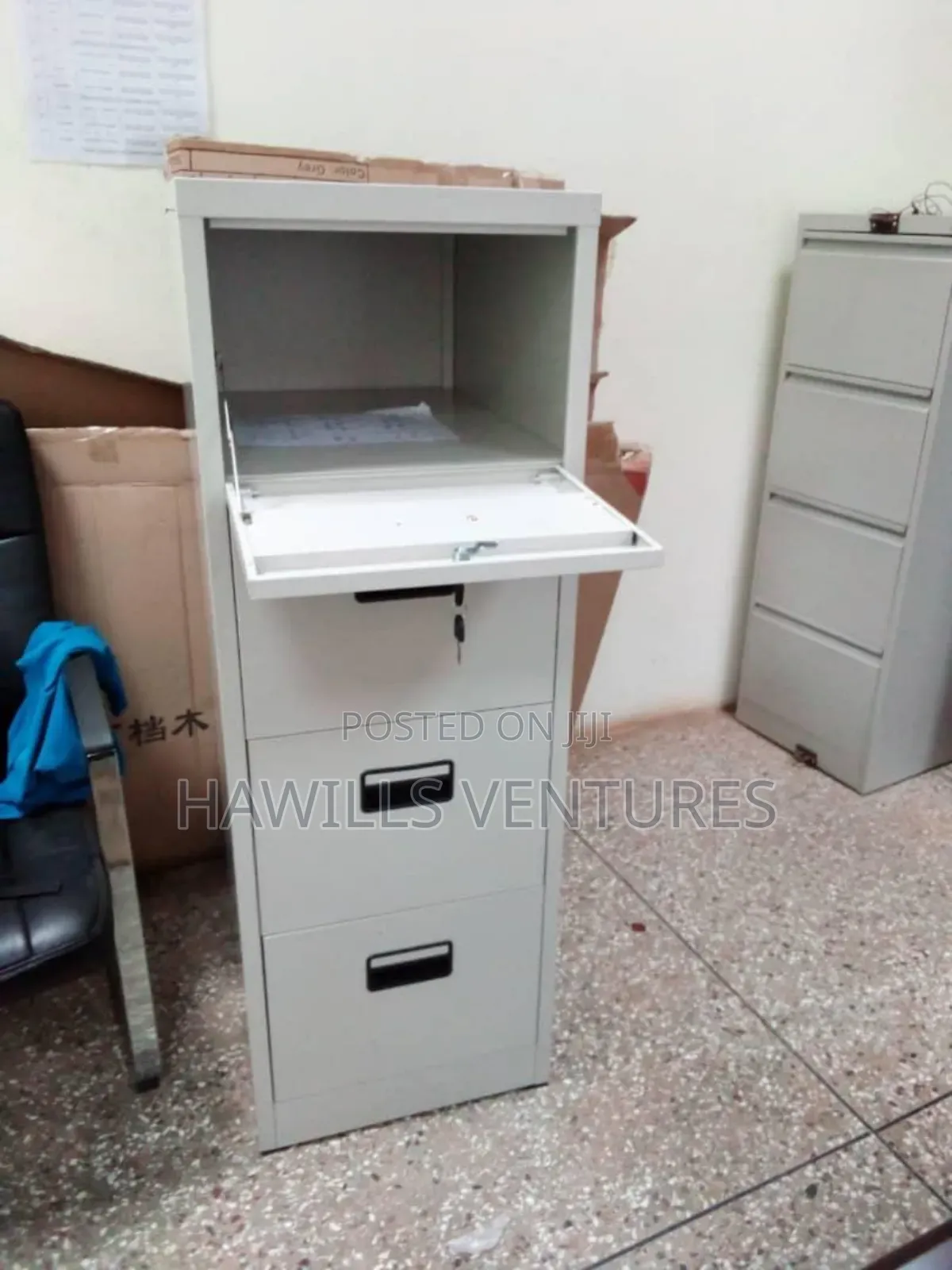 Cabinet With Safe