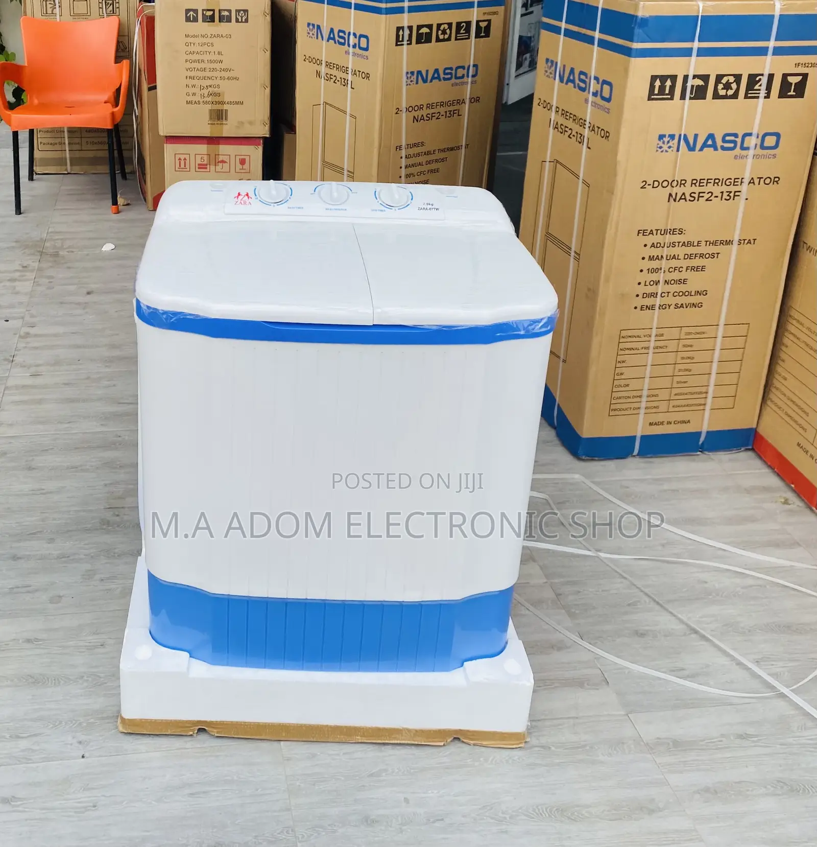 Latest and Affordable Zara 7kg Electric Washing Machine.