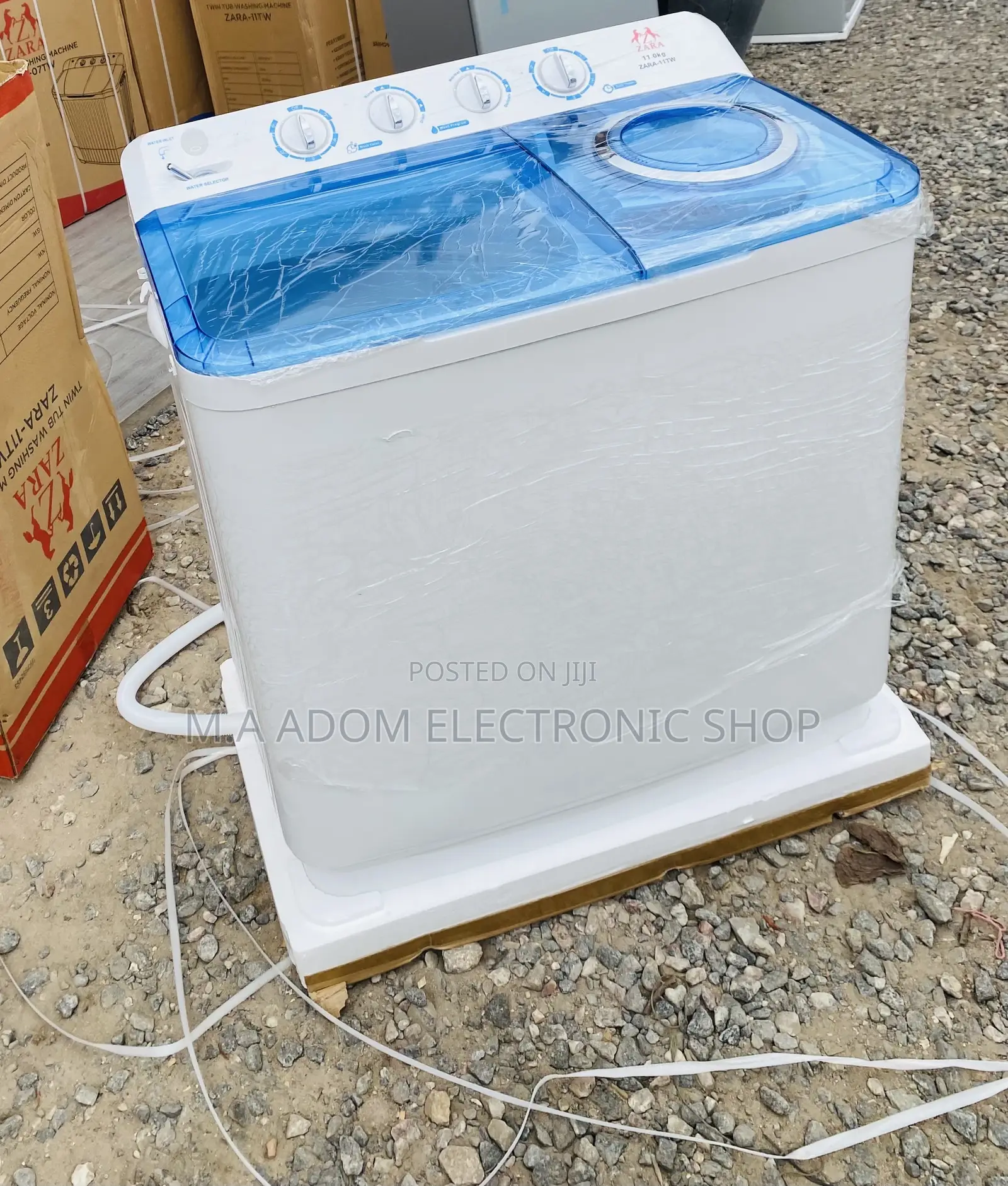 Affordable Zara 11kg Semi-Automatic Electric Washing Machine