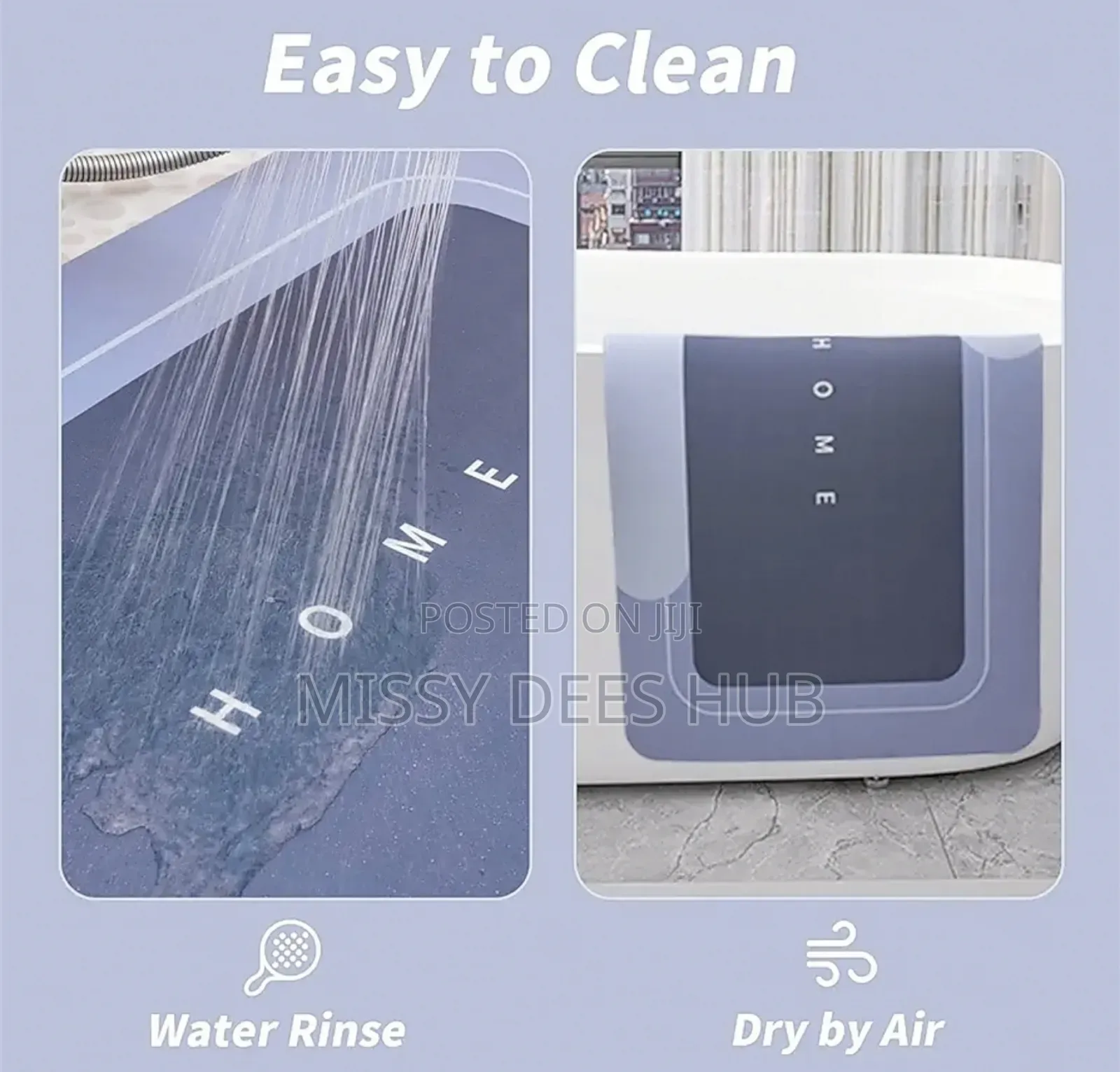 Quick Drying Mats For Bathroom Or Kitchen