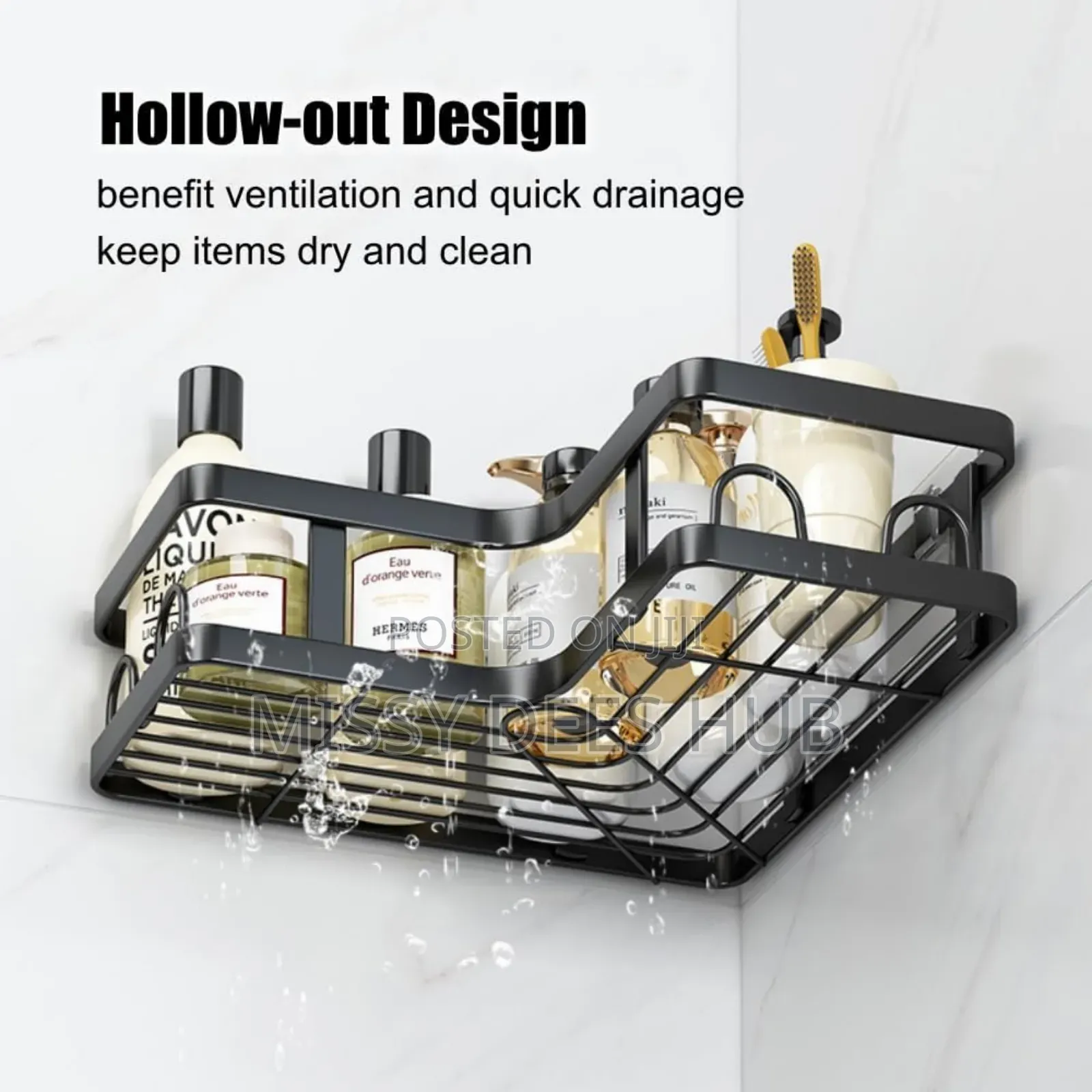5in1 Corner Shower Caddy Set