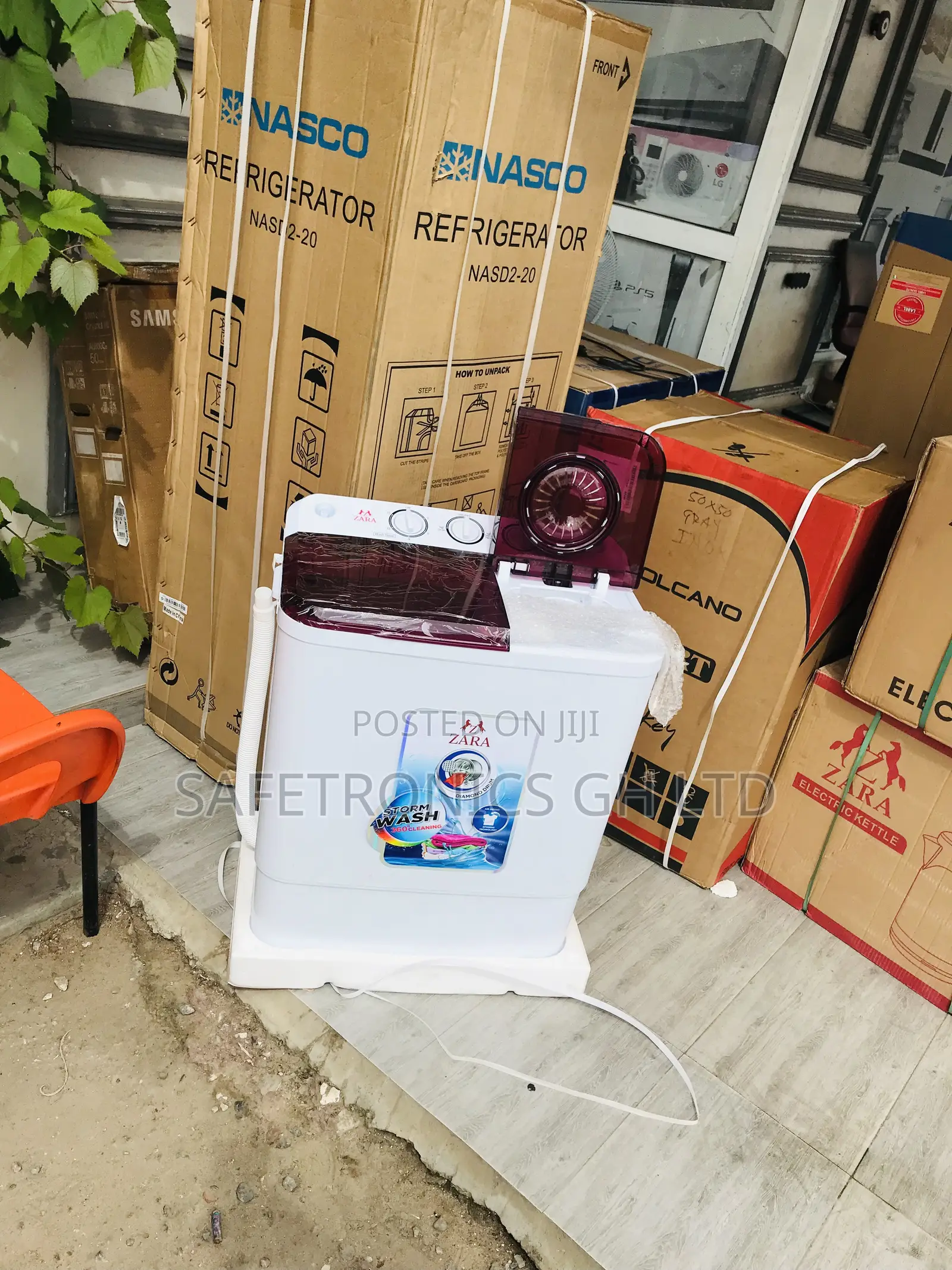 Affordable New  5kg Topload Zara Semiautomatic Washer 