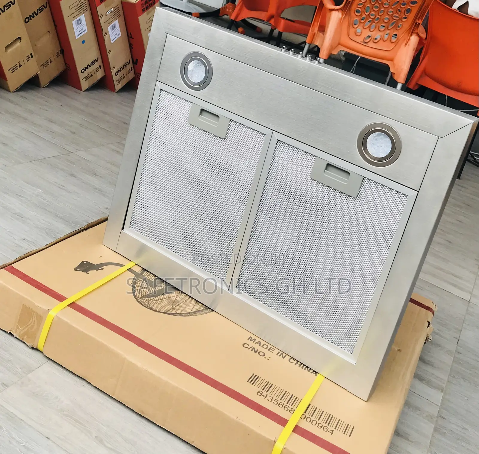  Essential (Gray) Midea 60M21 60cm T-Shape Range Hood 