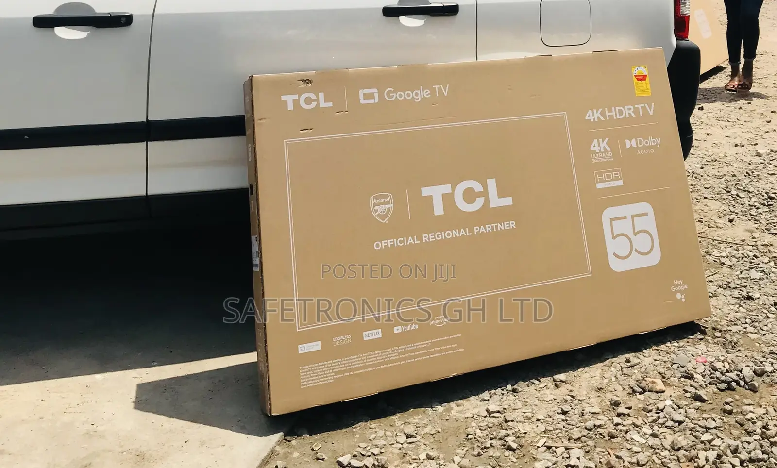 Lastest TCL Smart (P635) Black 55 Inch Led New Tv