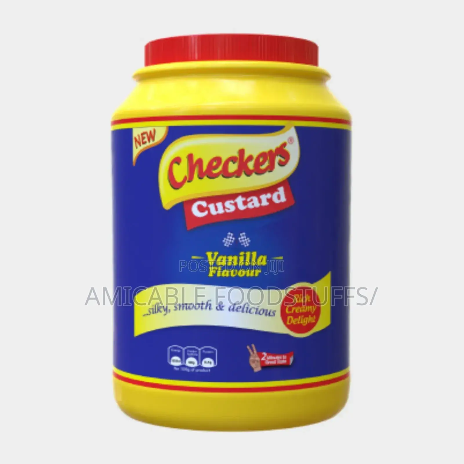 Checkers Custard Vanilla and Banana Flavour 1kg