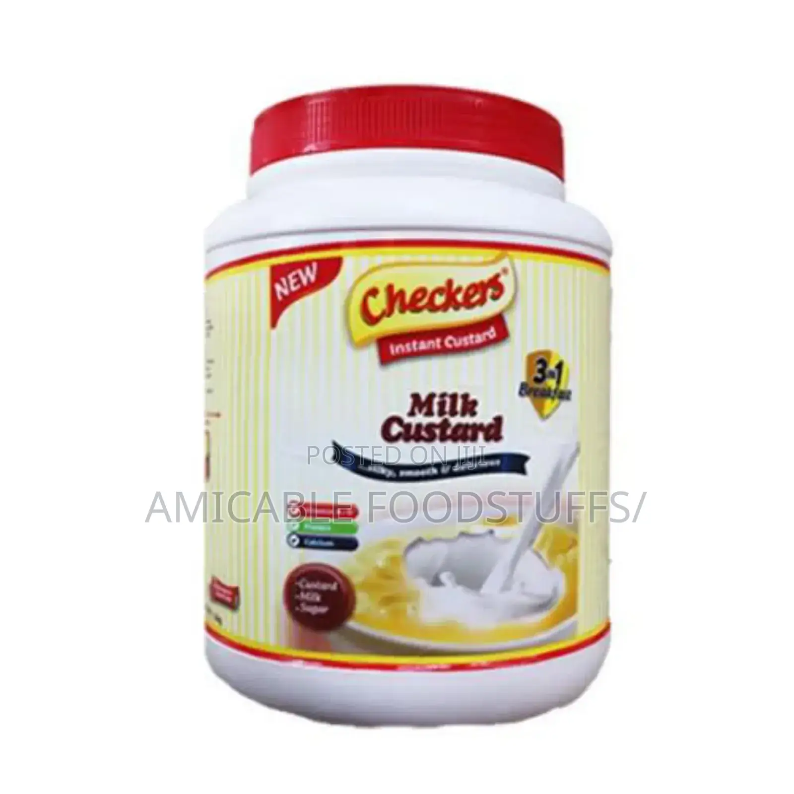 3in1 Checkers Milk Custard