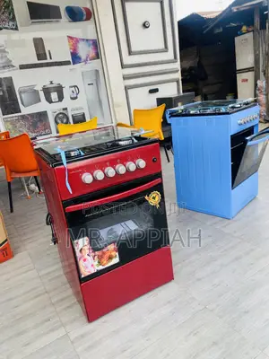 Volcano 5C.GL Gas Oven 4burner Manual Ignition–50X50CM(Red)