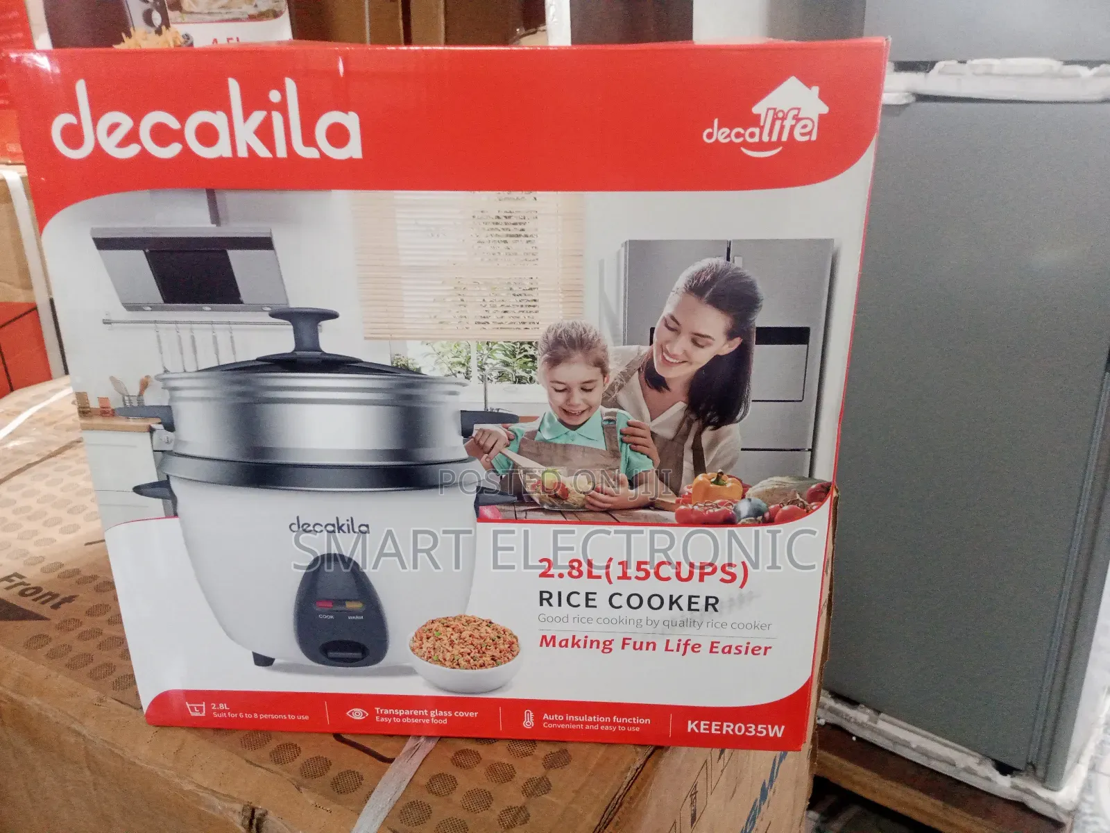 2.8L Decakila Brand New Rice Cooker Rice Cooker Rice Cooker