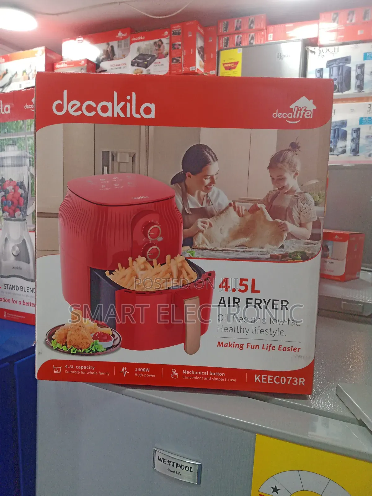 Air Fryer Air Fryer Air Fryer Decakila Brand New Air Fryer