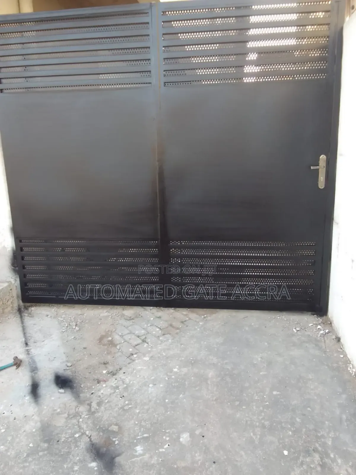 Galvanized Gate Fabrication in Ghana