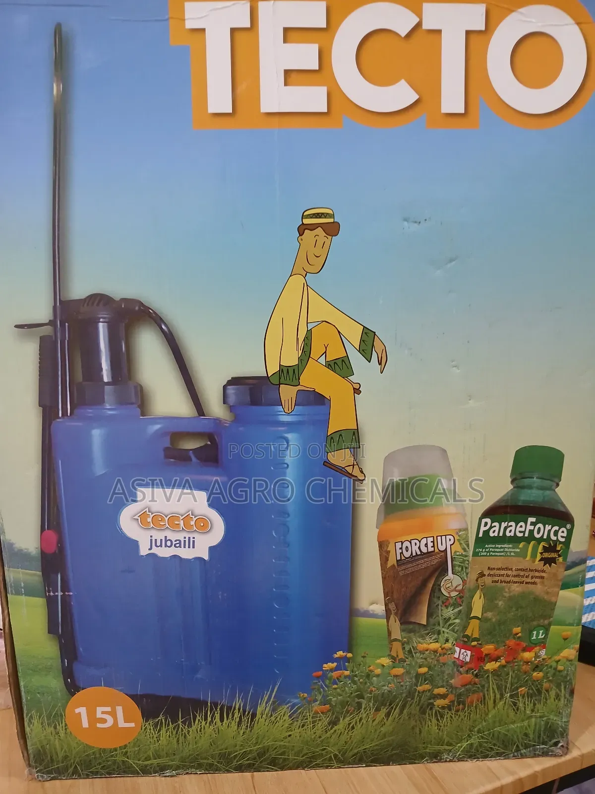 Tecto Knapsack Sprayer 15l