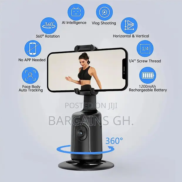 Magic Snapshot Selfie Stick Tripod With Auto Face Tracking in