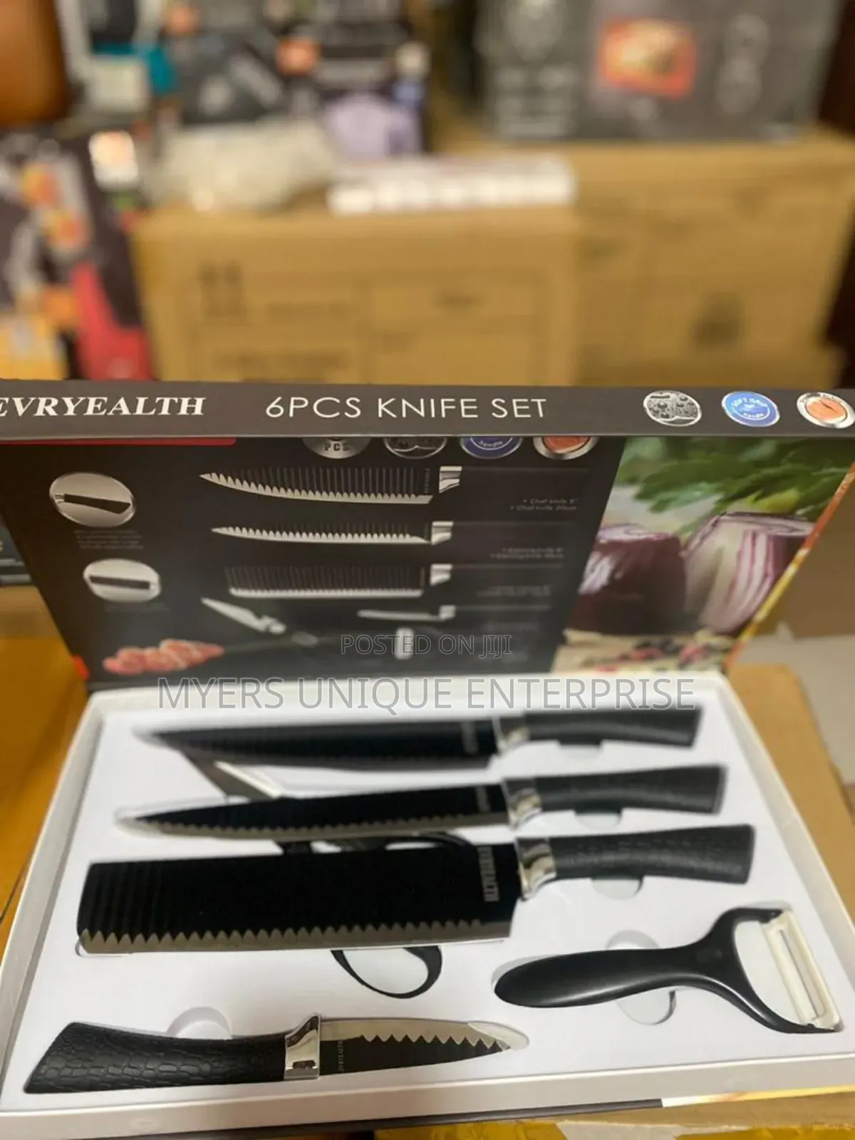 Durable 6 Pieces Knife Set (Big Size)