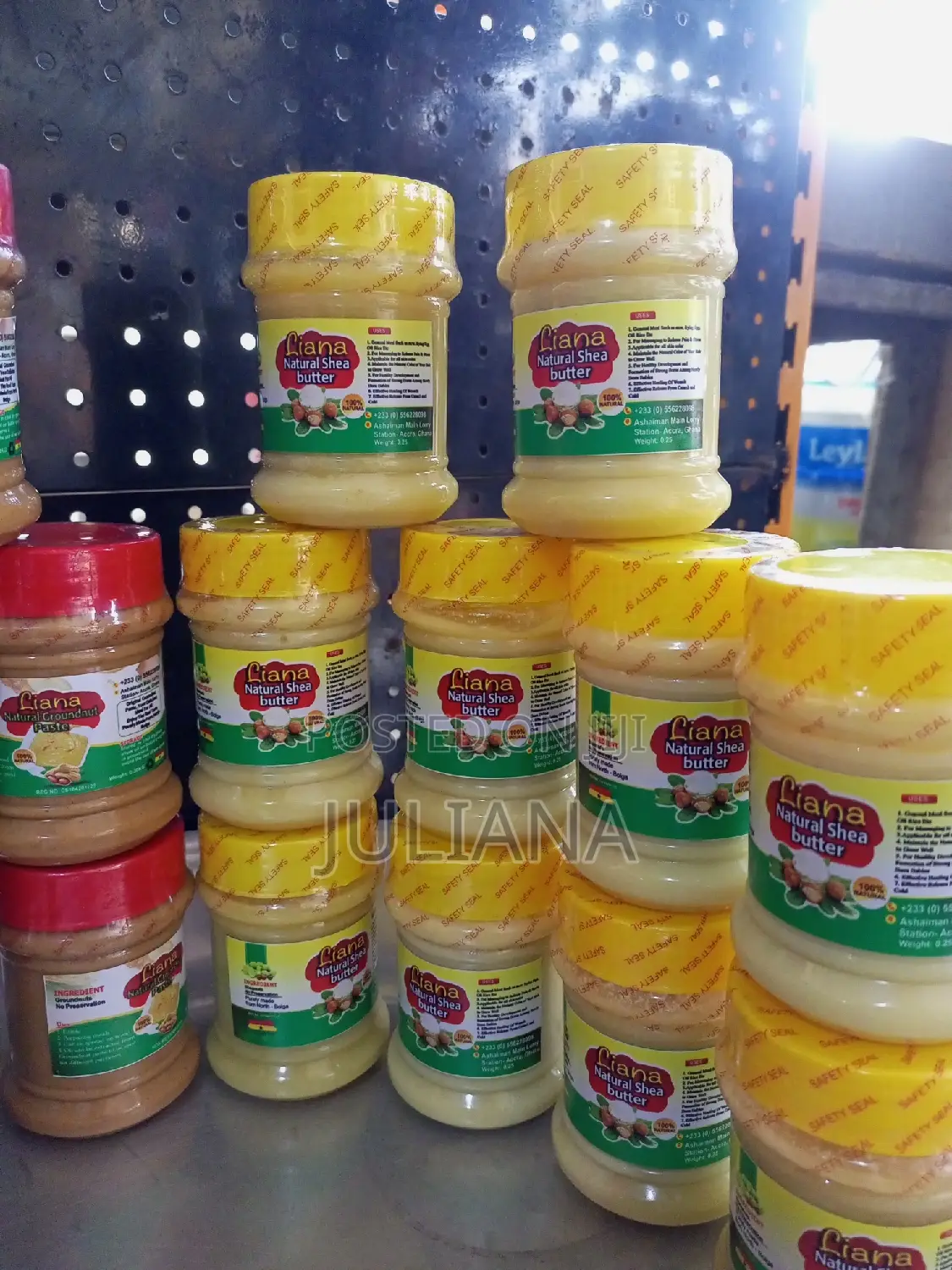 Liana Natural Sheabutter