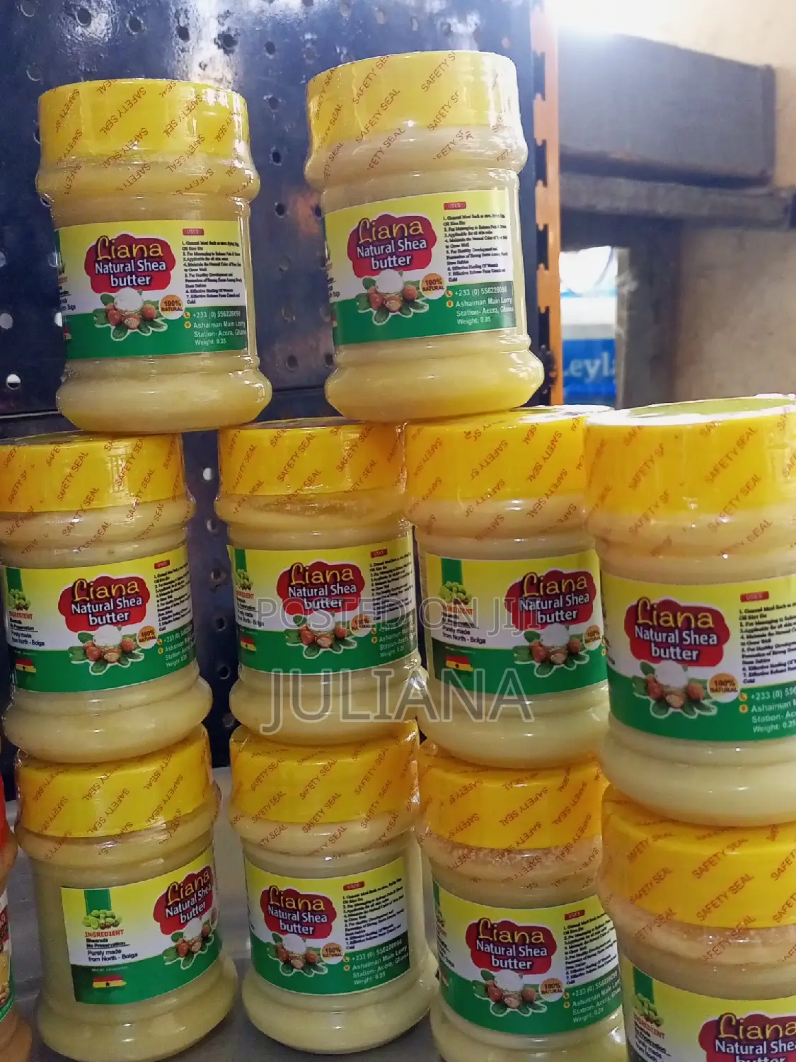 Liana Natural Sheabutter