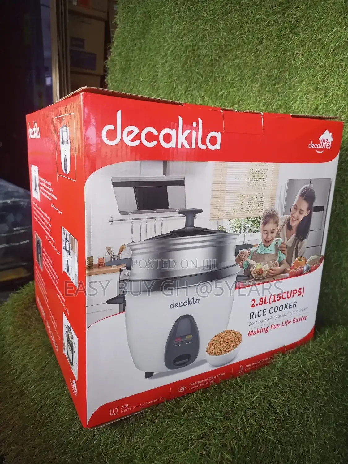 Rice Cooker 2.8 Liters Decakila
