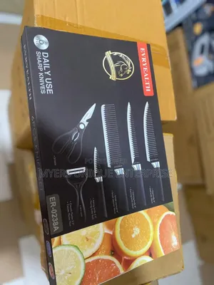 Anti-Rusty 6 Pieces Knife Set