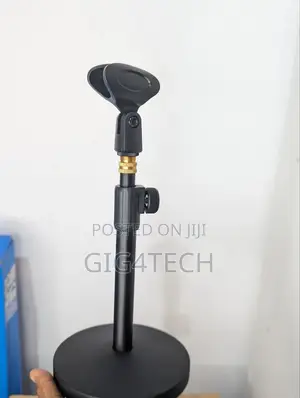 Photo - Professional Podcast Microphone Stand-All Metal