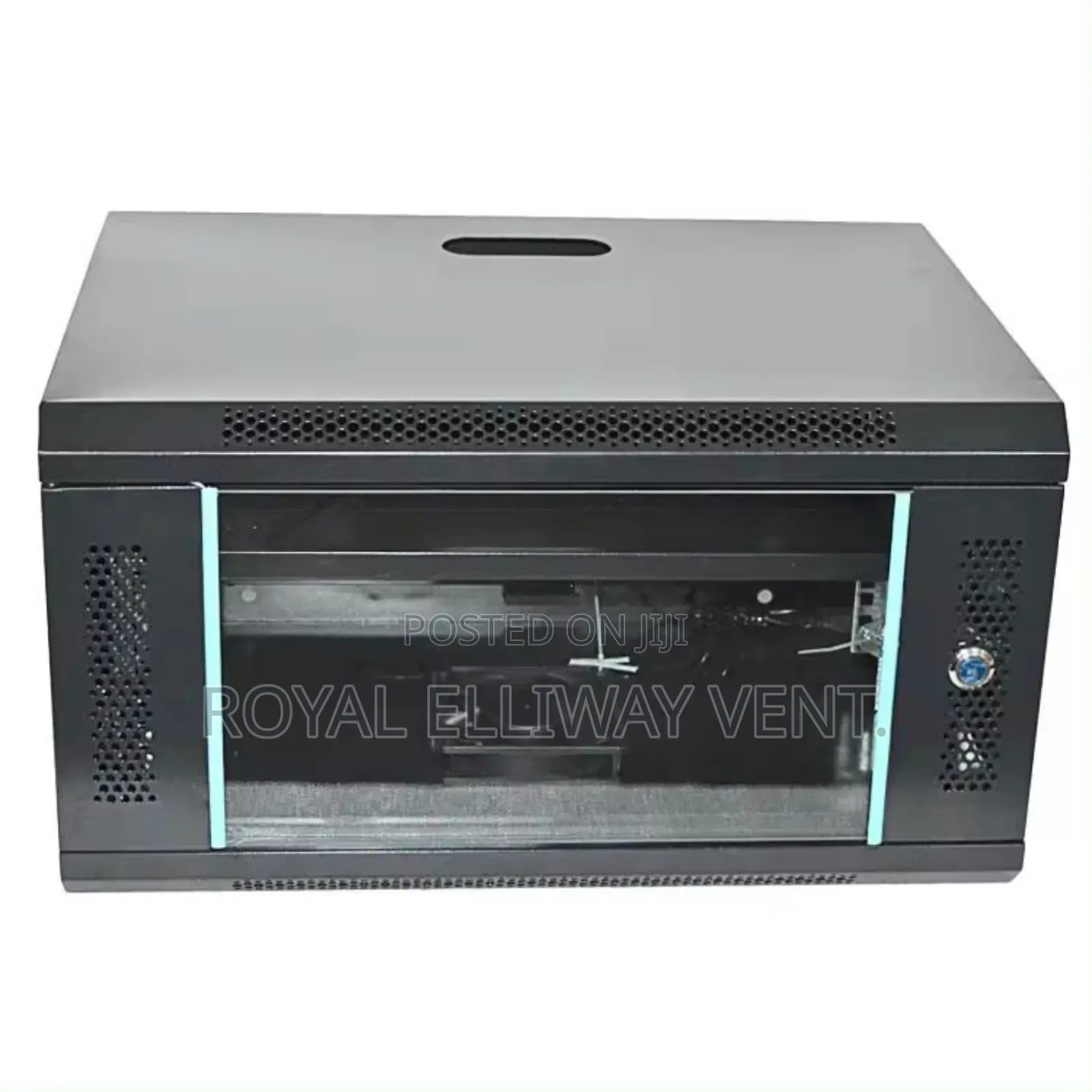 6u Cabinet With Fan and Tray