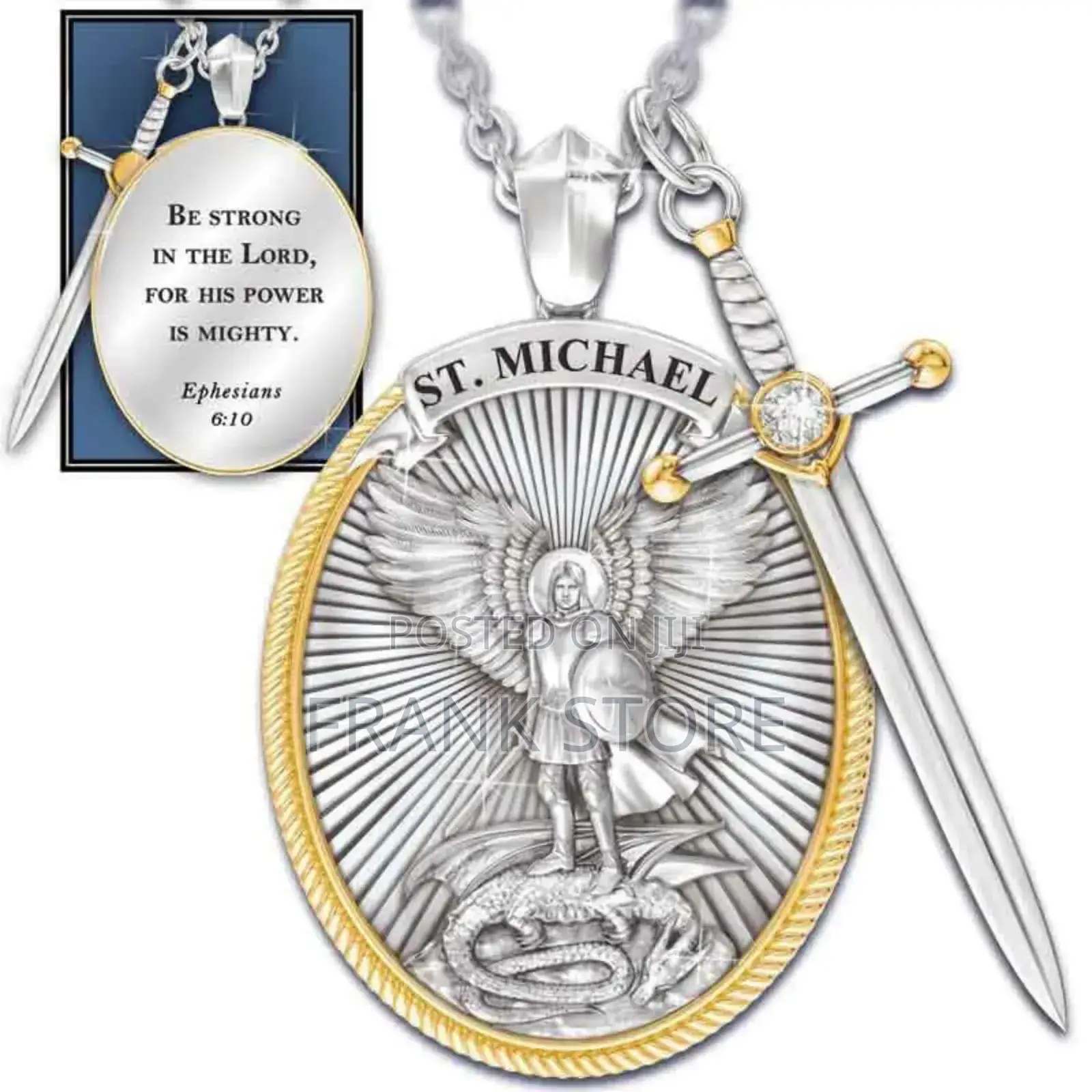 St Micheal Archangel Chain