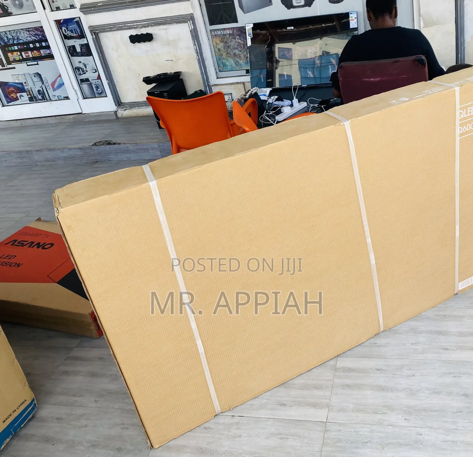 Latest Samsung 65q60c 65” Qled Electric Television.