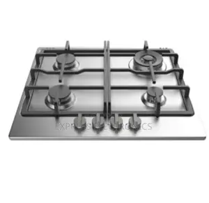 Midea 60cm Gas Hob| Stainless Steel [60G40ME] 4burner