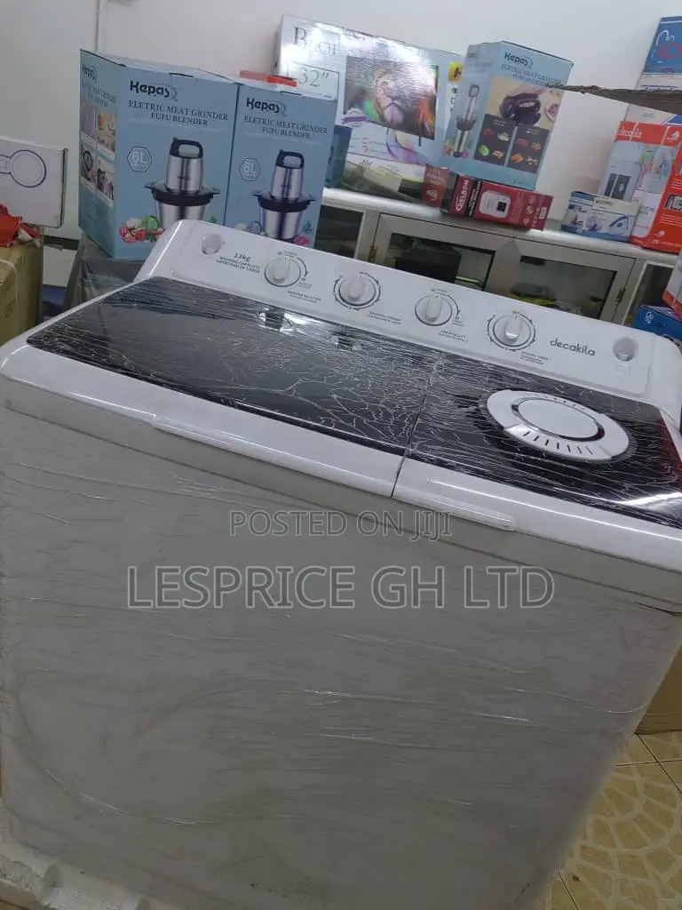 Decakila 13kg Twin Tub Washing Machine