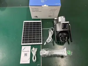 4m Dual Lense 4g Simcard Solar Camera