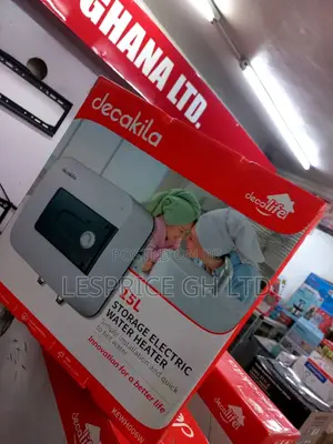 Double Heating//Decakila 15L Water Heater