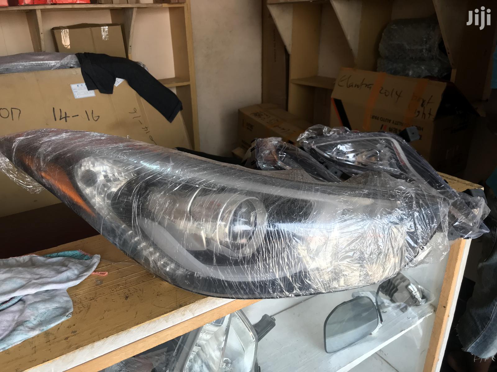 Hyundai Elantra 2011-2016 Headlights Pair(LED)