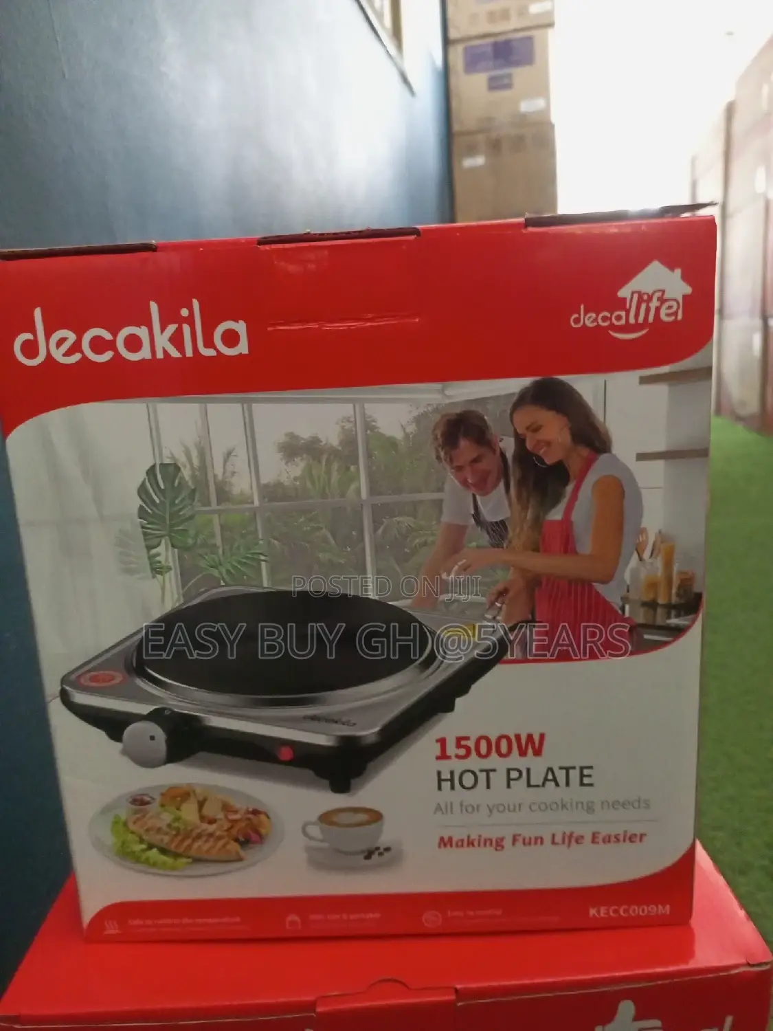 Decakila Hot Plate 1500watts Decalife