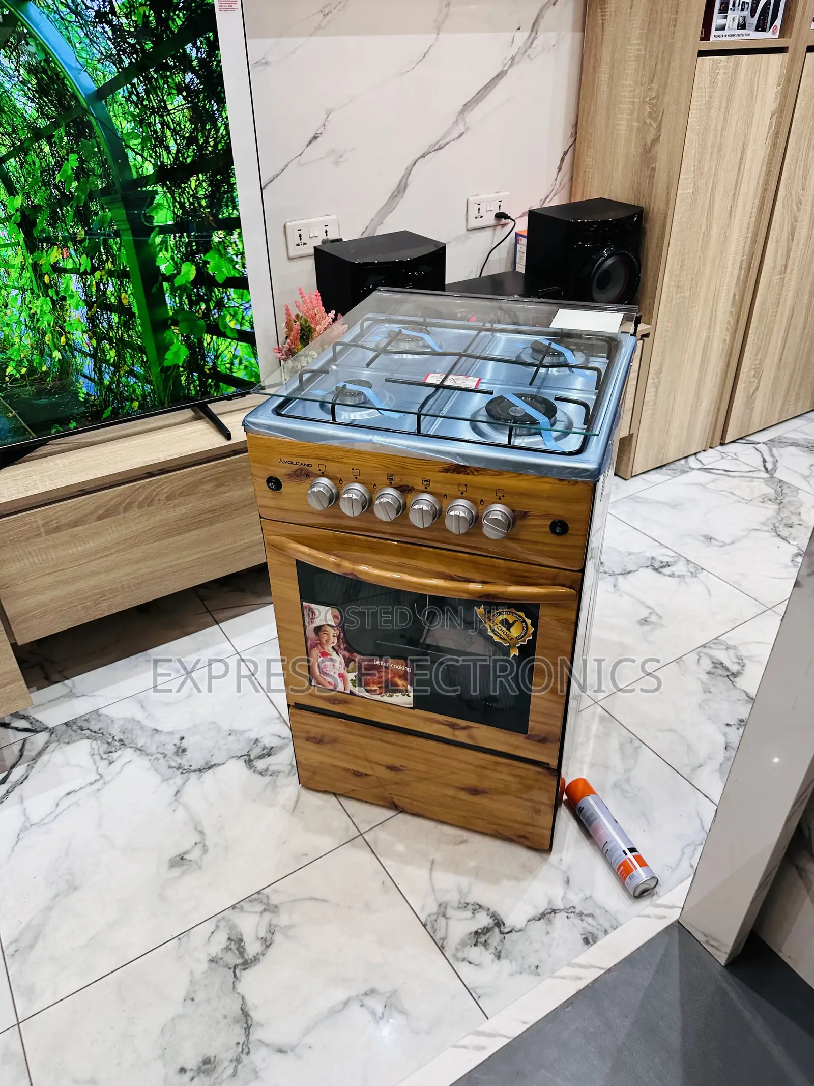 Text Us for Your Wooden Light 4burner Gas Cooker Oven 50/50
