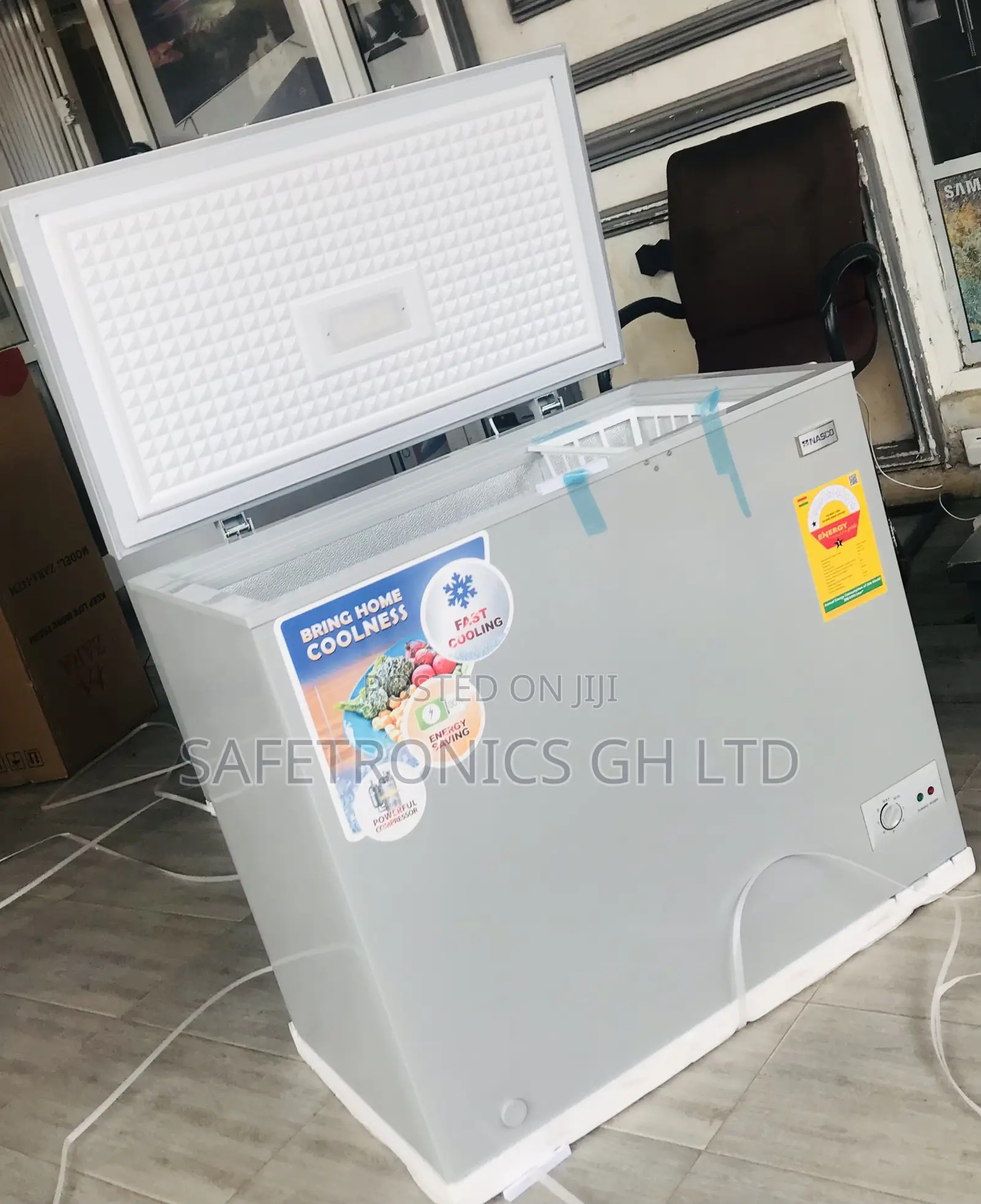 Purchase New  Singledoor (Gray) Nas-210 Chestfreezer 