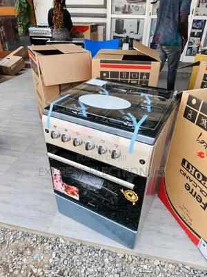 60/60 4burner Gas Cooker Oven Auto Ignition’New Line