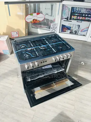 4 Gas Burner, 2 Electric Auto Ignition 60x90 (6b) 4* 2 Inox