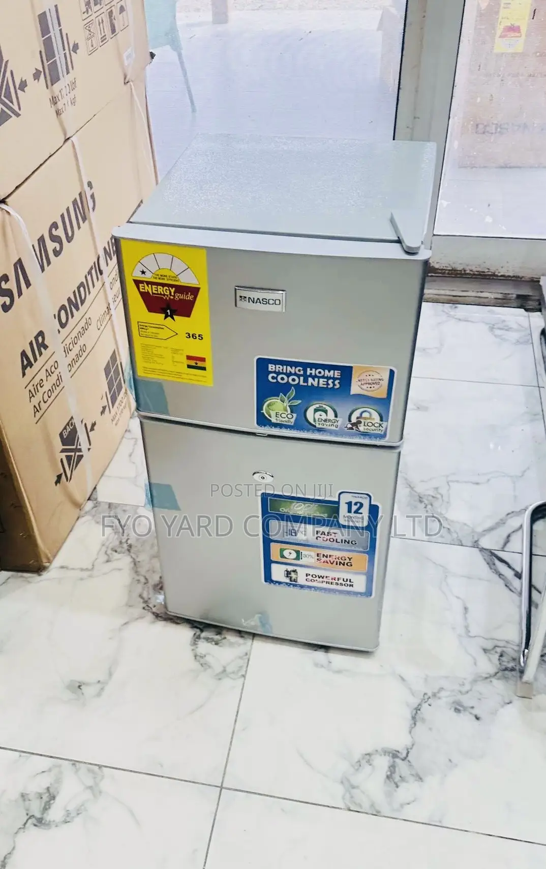 Highly Recommended Nasco Table Top Double Fridge