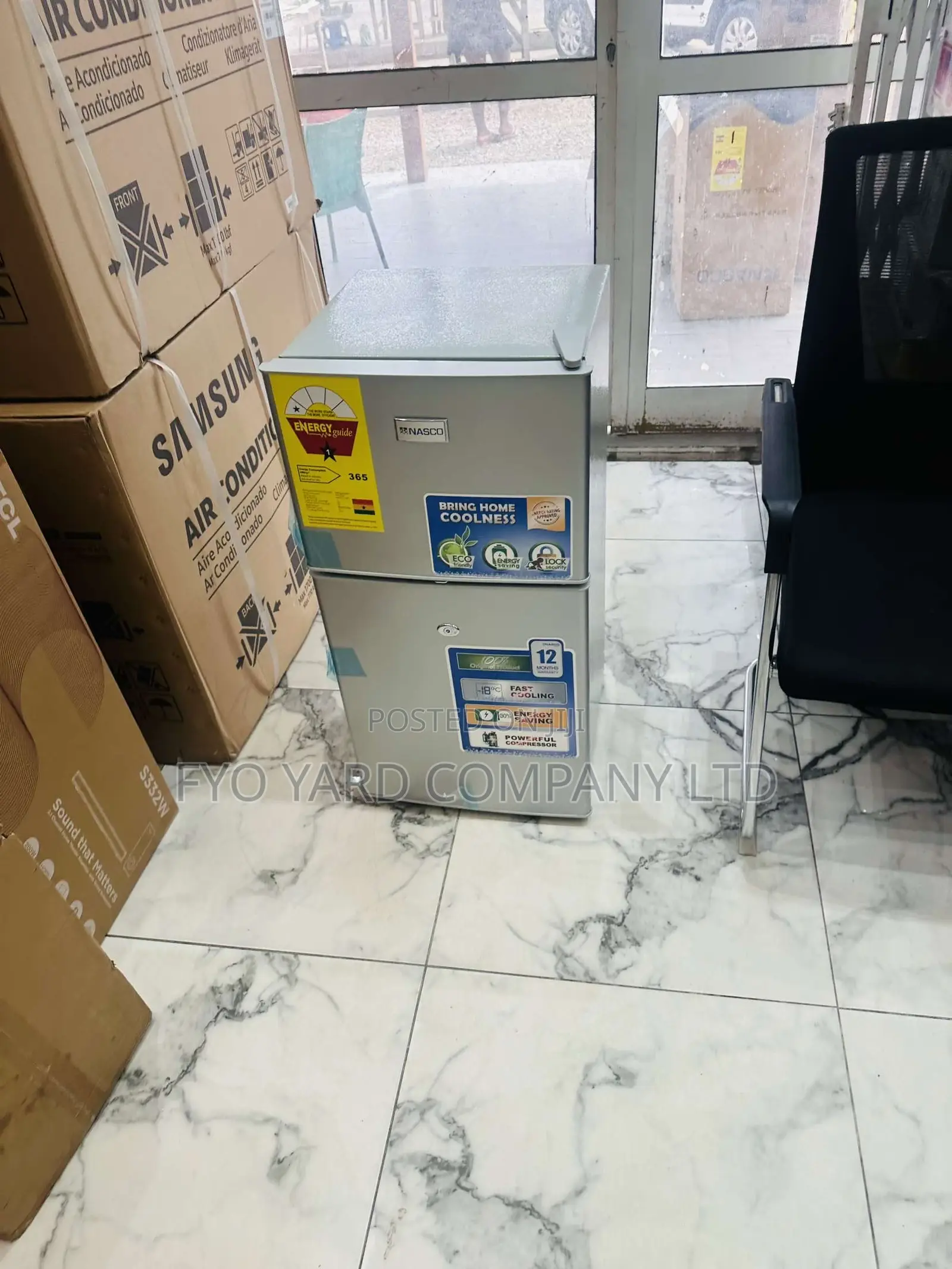 Highly Recommended Nasco Table Top Double Fridge