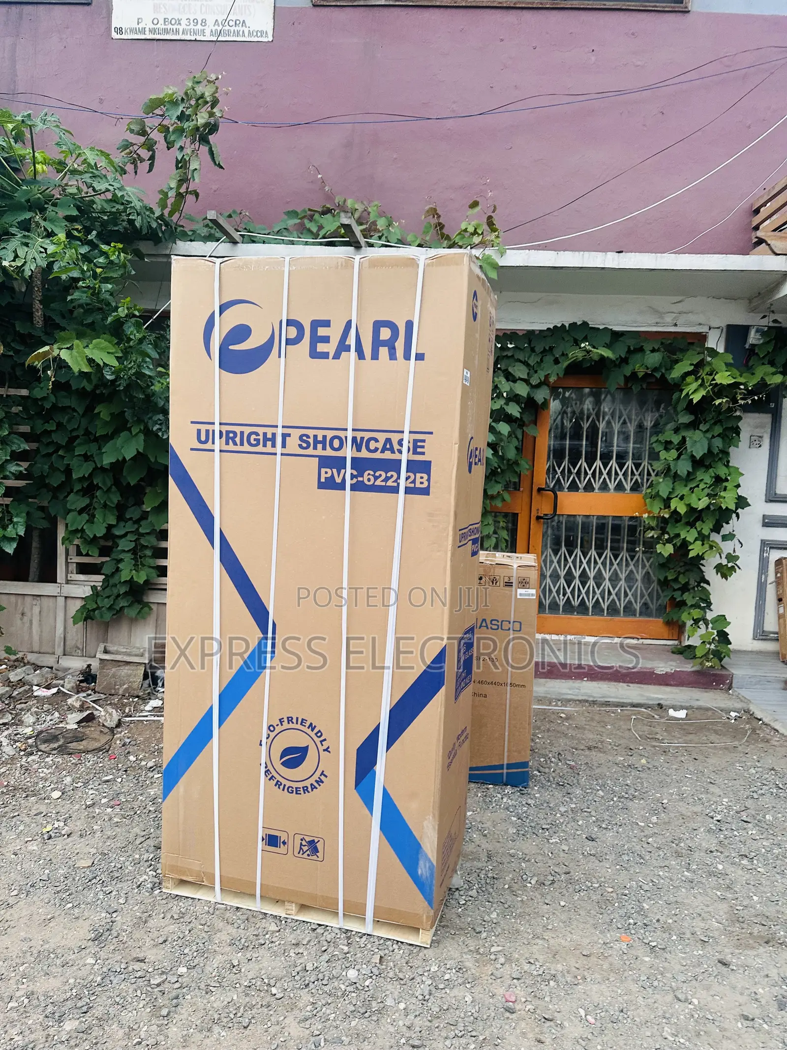 Call and Order PVC-622-2b Double Door Pearl Fridge. __
