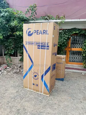 Auto Defrosting Display 500L Fridge Pearl PVC-622-2b
